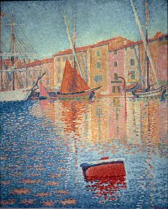 The Red Buoy (Saint Tropez), 1895 (oil on canvas) The Red Buoy (Saint Tropez), 1895 (oil on canvas)