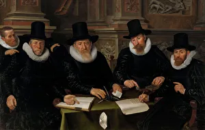 Four Regents and the House Father of the Amsterdam Lepers Asylum Four Regents and the House Father of the Amsterdam Lepers Asylum
