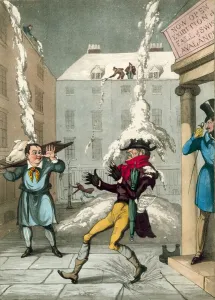 A regular damper... and no mistake (coloured engraving) A regular damper... and no mistake (coloured engraving)