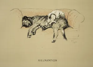 Relaxation, 1930, 1st Edition of Sleeping Partners, Aldin Relaxation, 1930, 1st Edition of Sleeping Partners, Aldin
