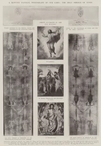 A Reputed Natural Photograph of Our Lord, the Holy Shroud of Turin (b/w photo) A Reputed Natural Photograph of Our Lord, the Holy Shroud of Turin (b/w photo)