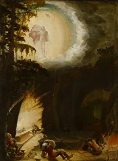 The Resurrection, 1527 (oil coated on parchment on basswood) The Resurrection, 1527 (oil coated on parchment on basswood)