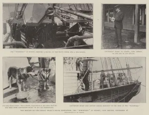 The Return of Lieutenant Peary's Polar Expedition, the 'Windward' at Sydney, Cape Breton The Return of Lieutenant Peary's Polar Expedition, the 'Windward' at Sydney, Cape Breton