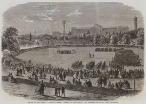 Review at the Crystal Palace of Cadets attached to Metropolitan and Suburban Volunteer Corps (engraving) Review at the Crystal Palace of Cadets attached to Metropolitan and Suburban Volunteer Corps (engraving)