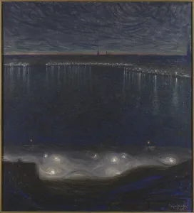 Riddarfjarden, Stockholm, 1898 (oil on canvas) Riddarfjarden, Stockholm, 1898 (oil on canvas)