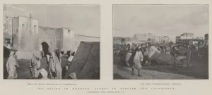 The Rising in Morocco, Scenes in Tangier and Casablanca (b/w photo) The Rising in Morocco, Scenes in Tangier and Casablanca (b/w photo)