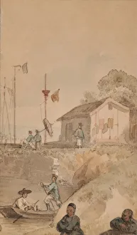 River Boat in China, November, 1793 (Watercolour) River Boat in China, November, 1793 (Watercolour)