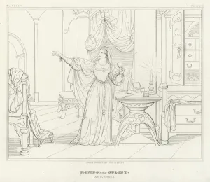 Romeo and Juliet, Act IV, Scene 3 (engraving) Romeo and Juliet, Act IV, Scene 3 (engraving)