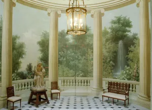 Round Dining Room of the Pavillon de Musique, built 1781 (photo) Round Dining Room of the Pavillon de Musique, built 1781 (photo)