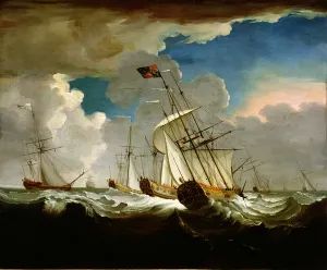 The Royal Charlotte Returning to England with Princess Charlotte of The Royal Charlotte Returning to England with Princess Charlotte of