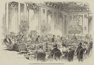 Royal Entertainment given by His Grace the Duke of Norfolk, KG (engraving) Royal Entertainment given by His Grace the Duke of Norfolk, KG (engraving)