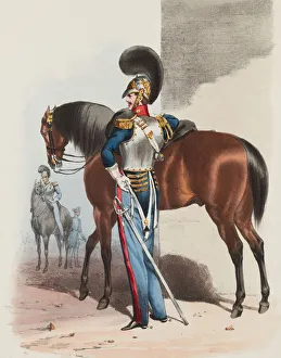 Royal Horse Guards, Officer, 1828 (lithograph) Royal Horse Guards, Officer, 1828 (lithograph)