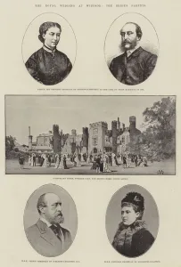 The Royal Wedding at Windsor, the Bride's Parents (engraving) The Royal Wedding at Windsor, the Bride's Parents (engraving)