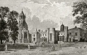 Rugby School, from The English Illustrated Magazine, 1891-92 (litho) Rugby School, from The English Illustrated Magazine, 1891-92 (litho)