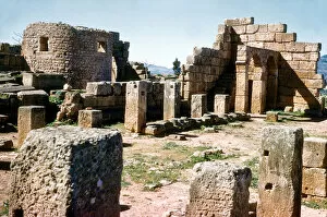 Tipasa Collection: Ruins of the Christian Basilica (St Salsa) in Tipasa, Algeria, 1959 (photo)