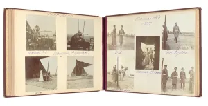 The Russian Imperial Family, page from an album of photographs, c The Russian Imperial Family, page from an album of photographs, c