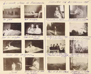 The Russian Imperial Family, page from an album of photographs, c The Russian Imperial Family, page from an album of photographs, c