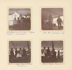 The Russian Imperial Family, page from an album of photographs, c The Russian Imperial Family, page from an album of photographs, c
