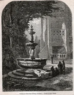 Saint John of the Finger. (engraving, ca. 1850) Saint John of the Finger. (engraving, ca. 1850)