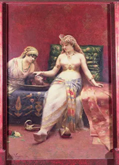 Salome with the Head of John the Baptist, 1882 (oil) Salome with the Head of John the Baptist, 1882 (oil)