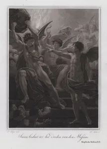 Satan decides to kill the Messiah (engraving) Satan decides to kill the Messiah (engraving)