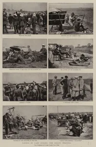 Scene in Camp during the Bisley Meeting (b/w photo) Scene in Camp during the Bisley Meeting (b/w photo)