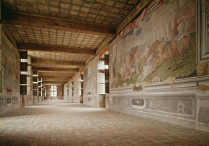 Scenes from the Aeneid in the Salle des Gardes (photo) Scenes from the Aeneid in the Salle des Gardes (photo)