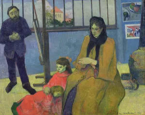 The Schuffenecker Family, or Schuffeneckers Studio, 1889 (oil on canvas) The Schuffenecker Family, or Schuffeneckers Studio, 1889 (oil on canvas)