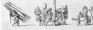 Scottish and Spanish visitors to the Great Exhibition, 1851 (engraving) Scottish and Spanish visitors to the Great Exhibition, 1851 (engraving)