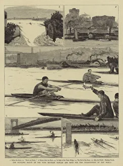 The Sculling Match on the Tyne between Hanlan and Boyd for the Championship of the World (engraving) The Sculling Match on the Tyne between Hanlan and Boyd for the Championship of the World (engraving)
