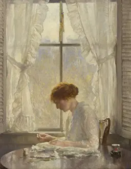 The Seamstress, 1916 (oil on canvas) The Seamstress, 1916 (oil on canvas)