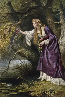 Shakespeare, Hamlet, Act IV, Scene 7 (chromolitho) Shakespeare, Hamlet, Act IV, Scene 7 (chromolitho)