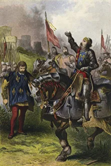 Shakespeare, King Henry the Fifth, Act IV, Scene 7 (chromolitho) Shakespeare, King Henry the Fifth, Act IV, Scene 7 (chromolitho)