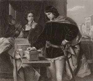 Shakespeare: The Merchant of Venice (engraving) Shakespeare: The Merchant of Venice (engraving)