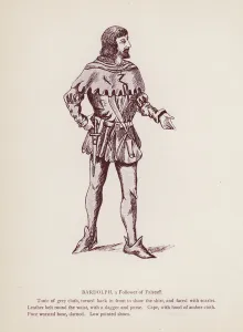 Shakespeare's The Merry Wives of Windsor: Bardolph, a Follower of Falstaff (litho) Shakespeare's The Merry Wives of Windsor: Bardolph, a Follower of Falstaff (litho)