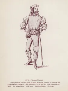 Shakespeare's The Merry Wives of Windsor: Nym, a Follower of Falstaff (litho) Shakespeare's The Merry Wives of Windsor: Nym, a Follower of Falstaff (litho)
