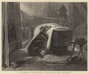 The Shepherd's Chief Mourner (engraving) The Shepherd's Chief Mourner (engraving)