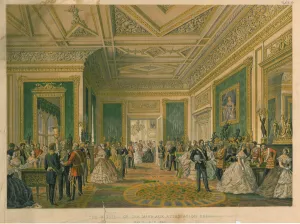 The Signing of the Marriage Attestation Deed, 1863 (colour litho) The Signing of the Marriage Attestation Deed, 1863 (colour litho)