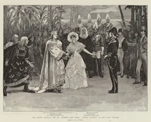 Sir Arthur Sullivan and Mr Gilbert's New Opera, 'Utopia, Limited, ' at the Savoy Theatre (engraving) Sir Arthur Sullivan and Mr Gilbert's New Opera, 'Utopia, Limited, ' at the Savoy Theatre (engraving)