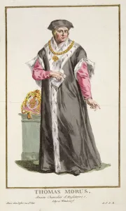 Sir Thomas More (1478-1535) from Receuil des Estampes, representant les Rangs et les Dignites Sir Thomas More (1478-1535) from Receuil des Estampes, representant les Rangs et les Dignites