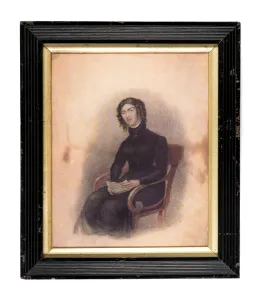 Sketch of Anne Lister of Shibden Hall (w/c on paper) Sketch of Anne Lister of Shibden Hall (w/c on paper)