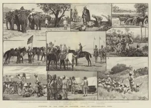 Sketches of the Camp of Exercise, held at Secunderabad, India (engraving) Sketches of the Camp of Exercise, held at Secunderabad, India (engraving)