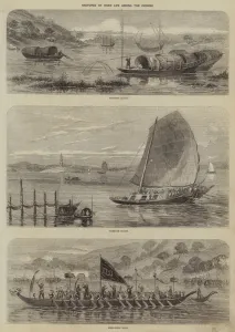 Sketches of River Life among the Chinese (engraving) Sketches of River Life among the Chinese (engraving)