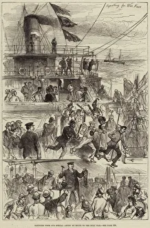 Sketches from our Special Artist En Route to the Zulu War (engraving) Sketches from our Special Artist En Route to the Zulu War (engraving)