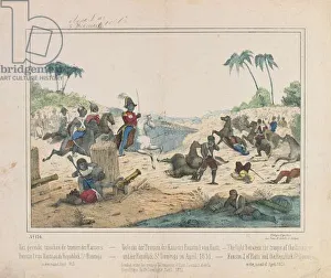 Skirmish between troops of Emperor Fuastin I of Haiti and the Dominican Republic of Santo Domingo in April 1851 Skirmish between troops of Emperor Fuastin I of Haiti and the Dominican Republic of Santo Domingo in April 1851