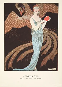Sortileges from a Collection of Fashion Plates, 1922 (pochoir print) Sortileges from a Collection of Fashion Plates, 1922 (pochoir print)