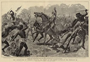 The Soudan, the 19th Hussars charging the Enemy at the Second Battle of Teb The Soudan, the 19th Hussars charging the Enemy at the Second Battle of Teb