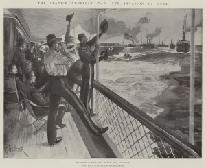 The Spanish-American War, the Invasion of Cuba, the Convoy of Troop-Ships starting The Spanish-American War, the Invasion of Cuba, the Convoy of Troop-Ships starting