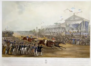 Special prize of 5000 francs to Chantilly in 1841 Print by John Frederick Herring Special prize of 5000 francs to Chantilly in 1841 Print by John Frederick Herring