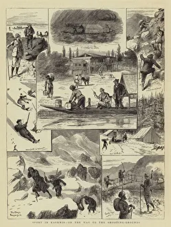 Sport in Kashmir, on the Way to the Shooting-Grounds (engraving) Sport in Kashmir, on the Way to the Shooting-Grounds (engraving)